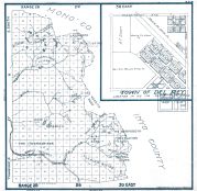 Sheet 64 - Township 5, 6, 7, 8 S., Range 28, 29, 30 E., Del Rey Town, Fresno County 1923